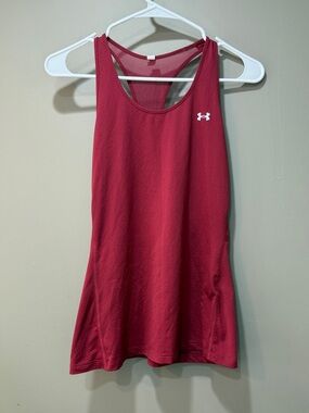Under Armour Women's Burgundy Racerback Performance Tank
